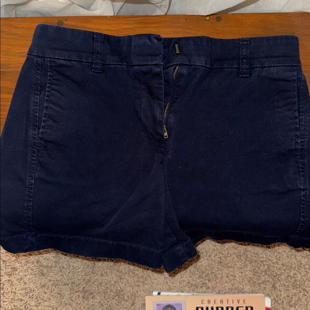 J. Crew Dark Blue Women's Shorts